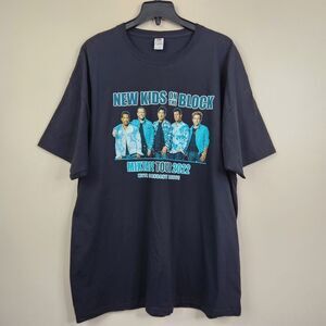 New Kids On The Block Mixtape Tour 2022 Salt N Papa Rick Astley En Vogue Tee XXL
